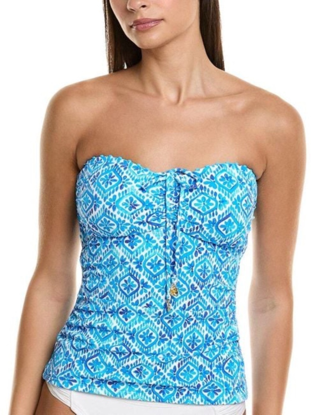 NWT Tommy Bahama Island Cays Bandini Swimsuit TOP ONLY, XS
